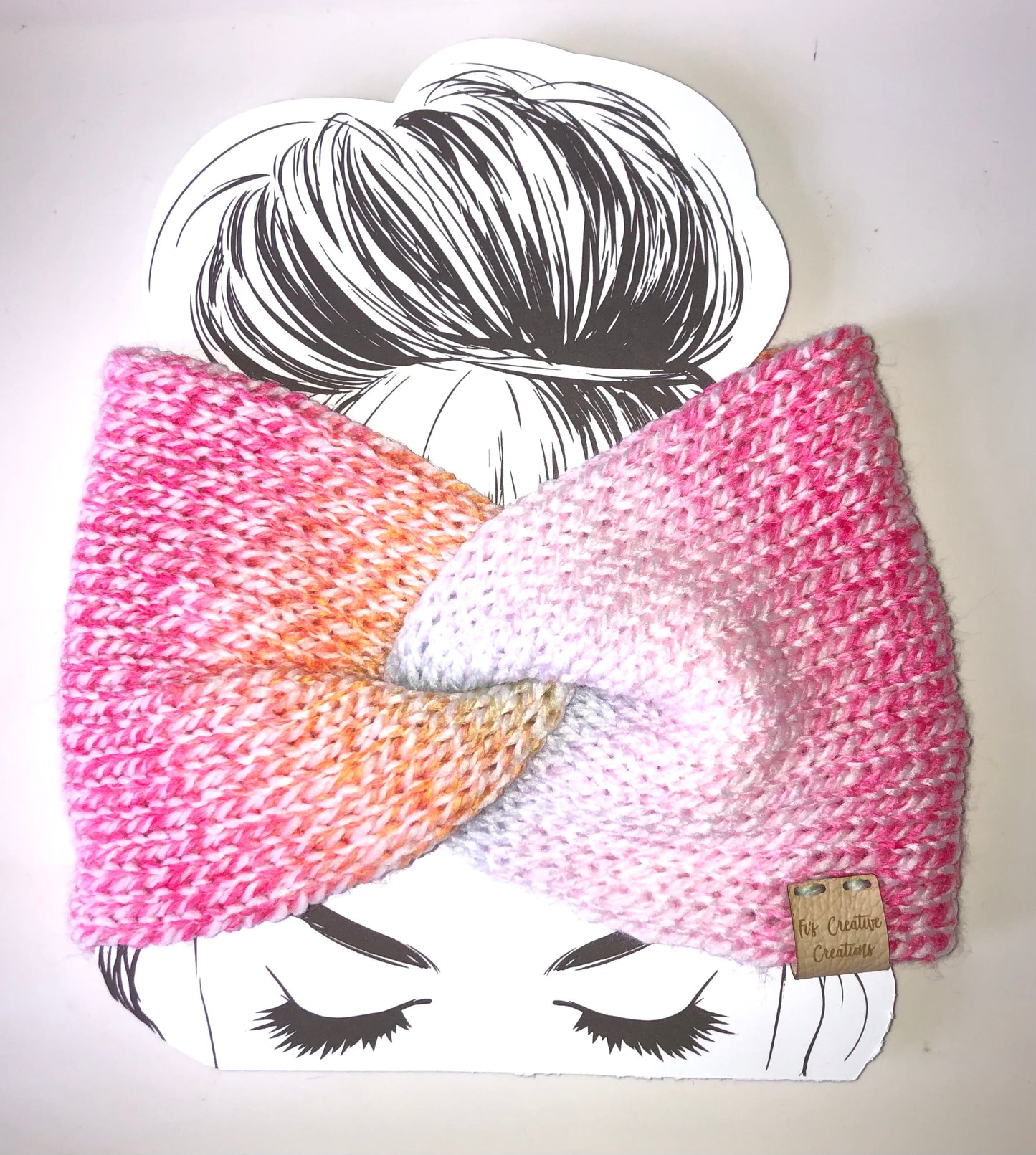 Pink Mix Ear Warmer