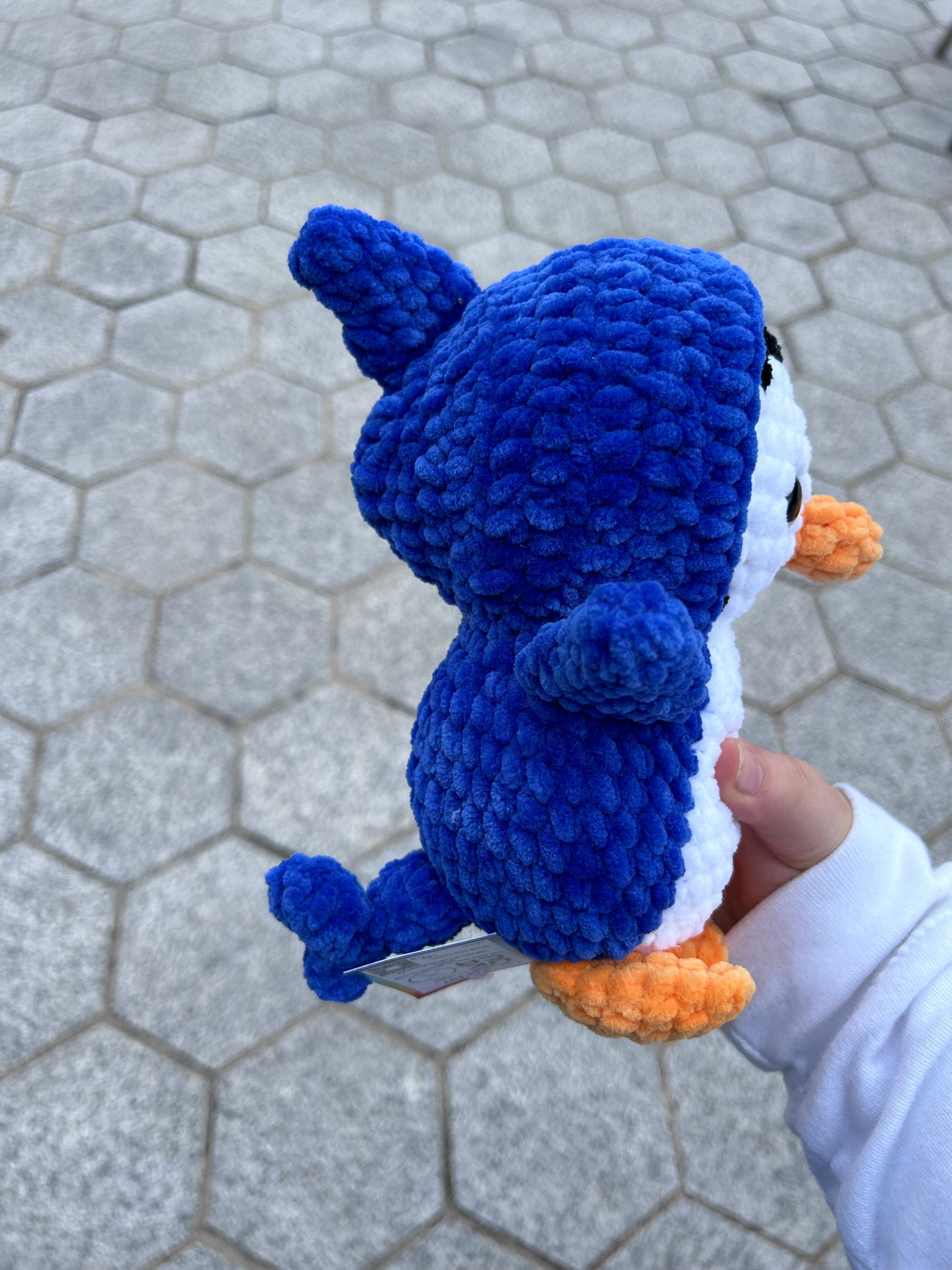 Shark Penguin Crochet Toy