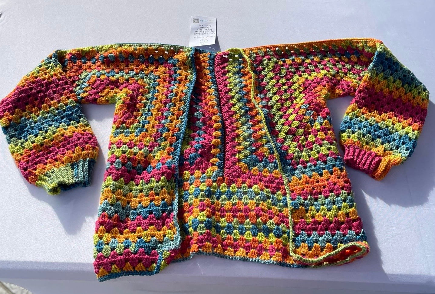 Small Adult Crochet Cardigan