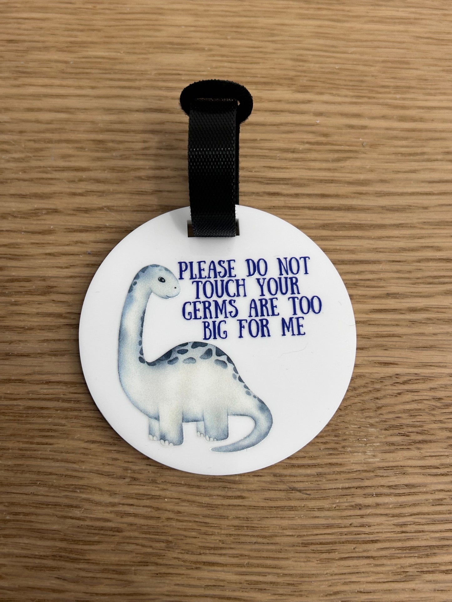 Dinosaur Pram Tag