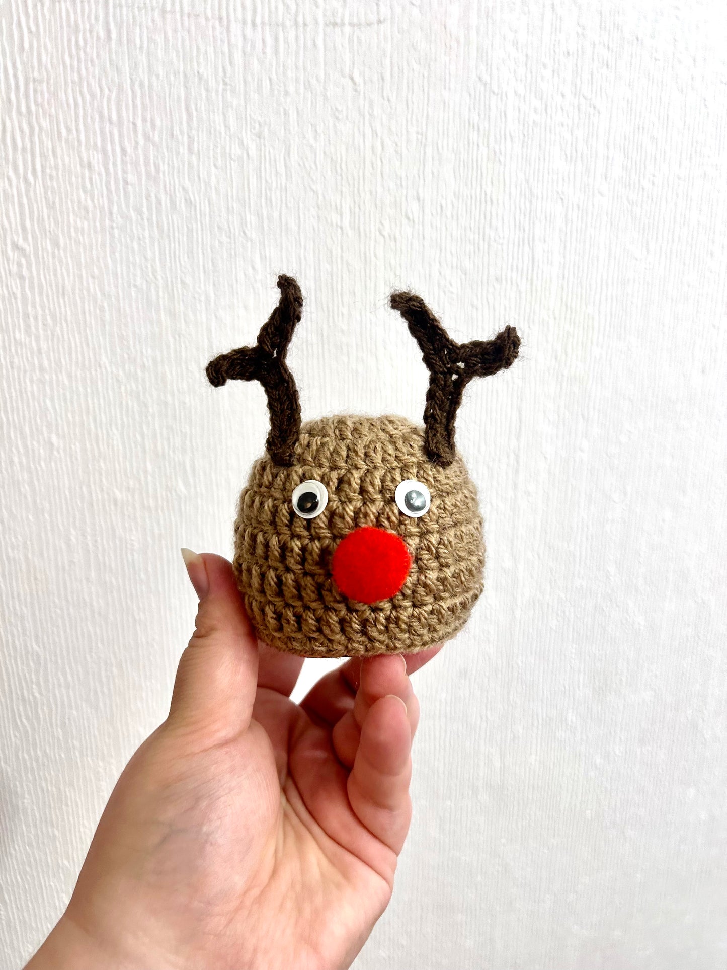 Personalised Reindeer Chocolate Orange Cover, Christmas