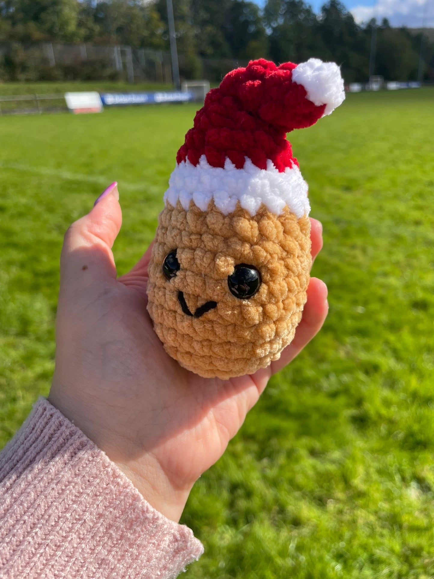 Christmas Potato Crochet Toy