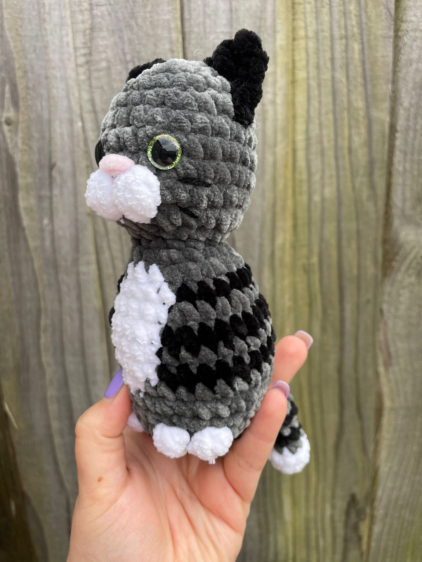 Tabby cat Crochet Toy