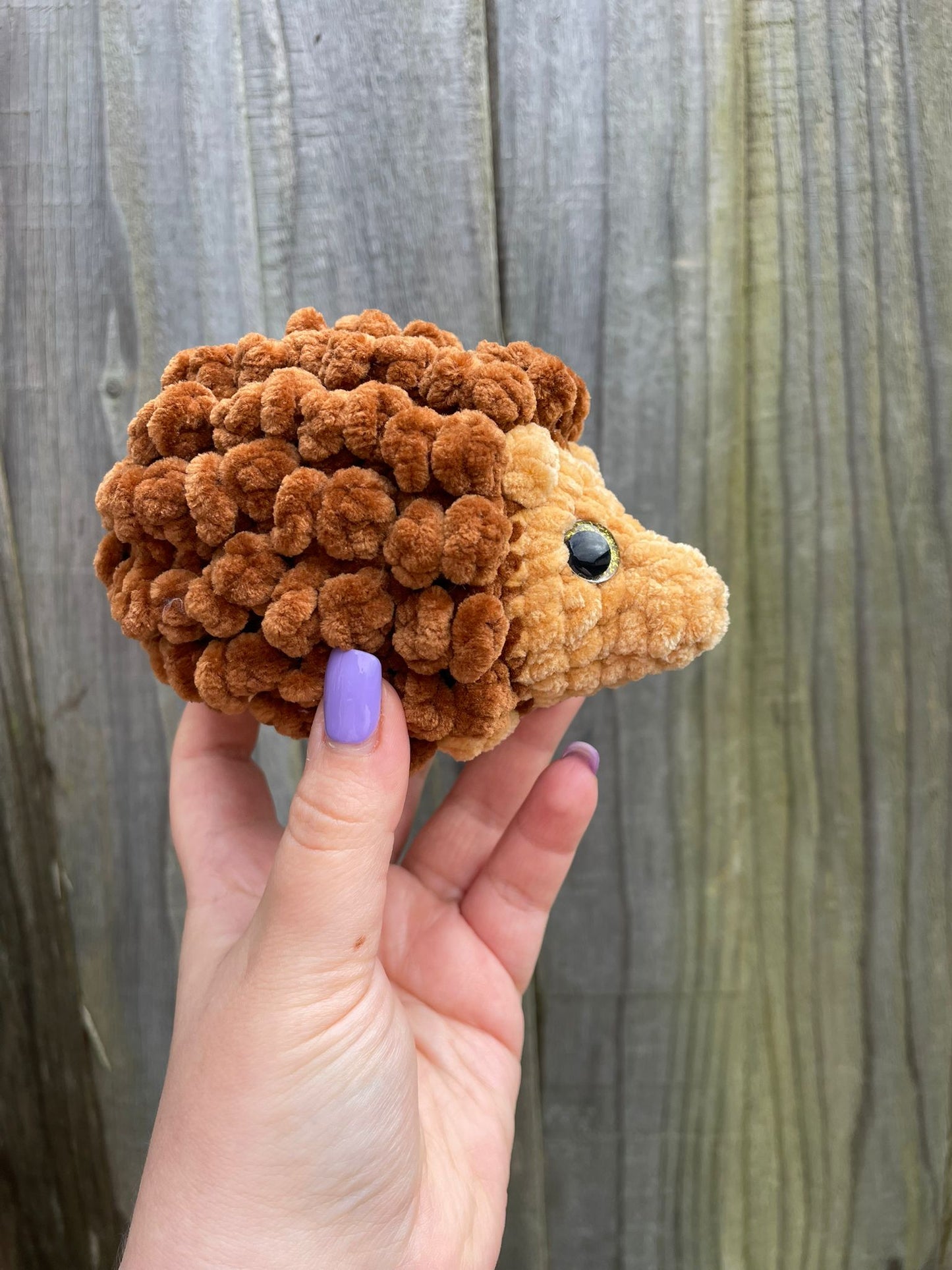 Hedgehog Crochet Toy