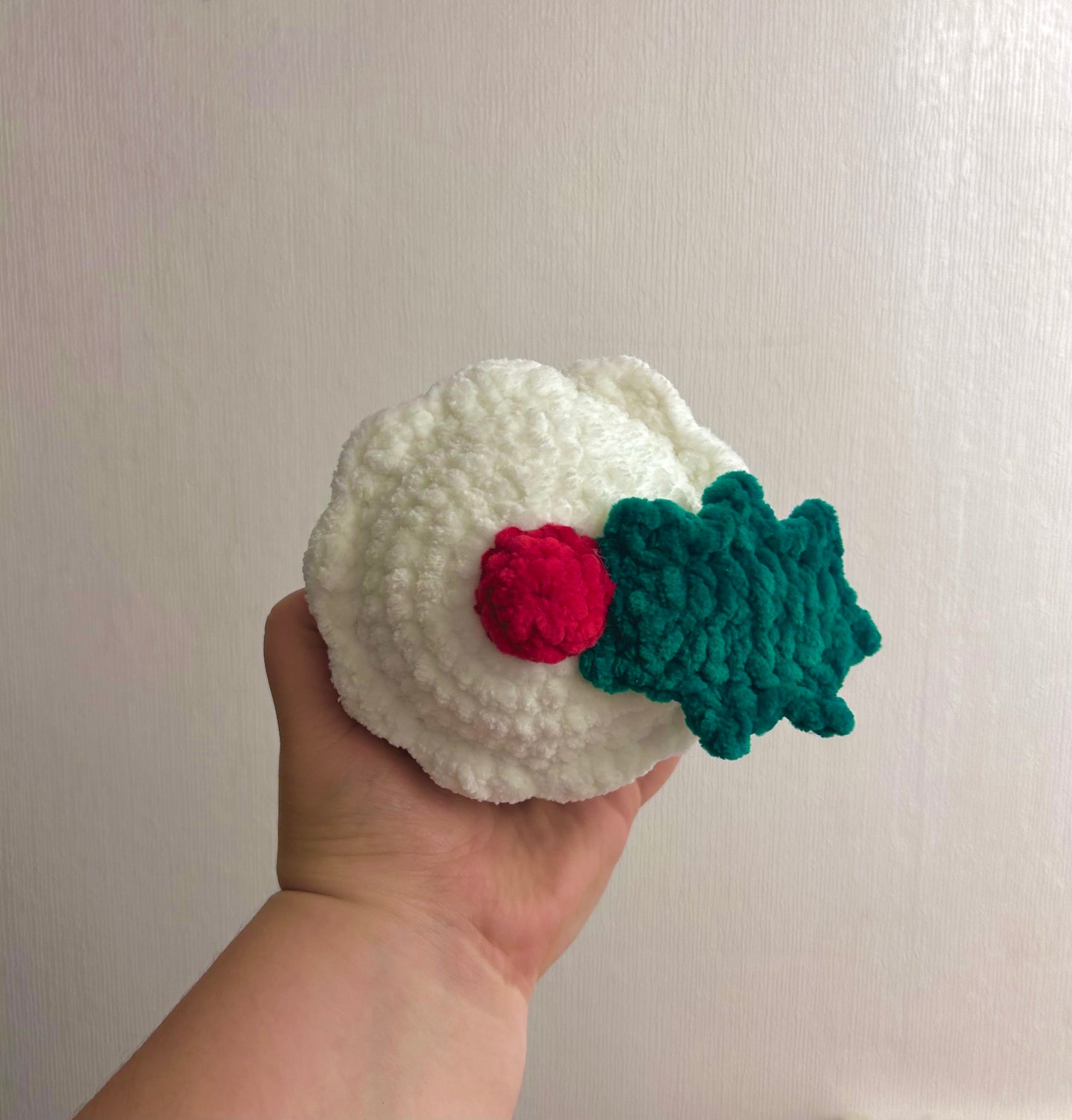 Christmas Pudding Crochet Toy