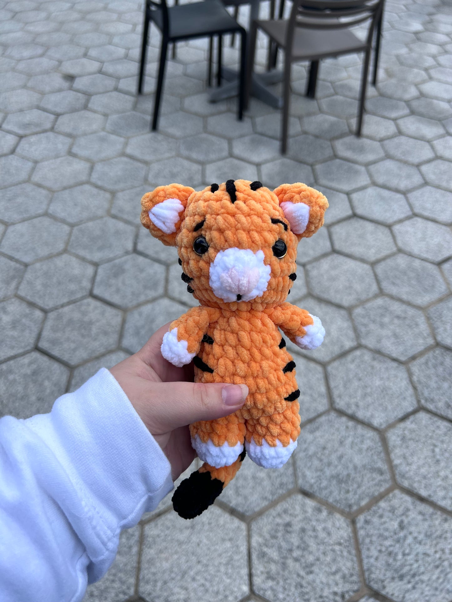 Tiger Crochet Toy