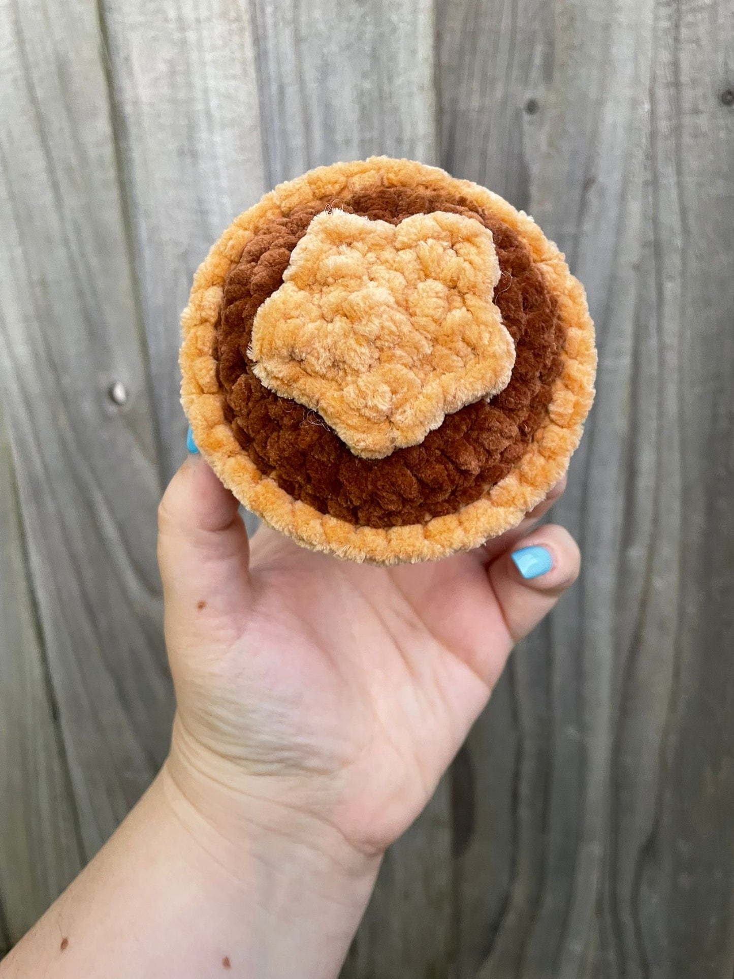 Mince pie Crochet Christmas Toy