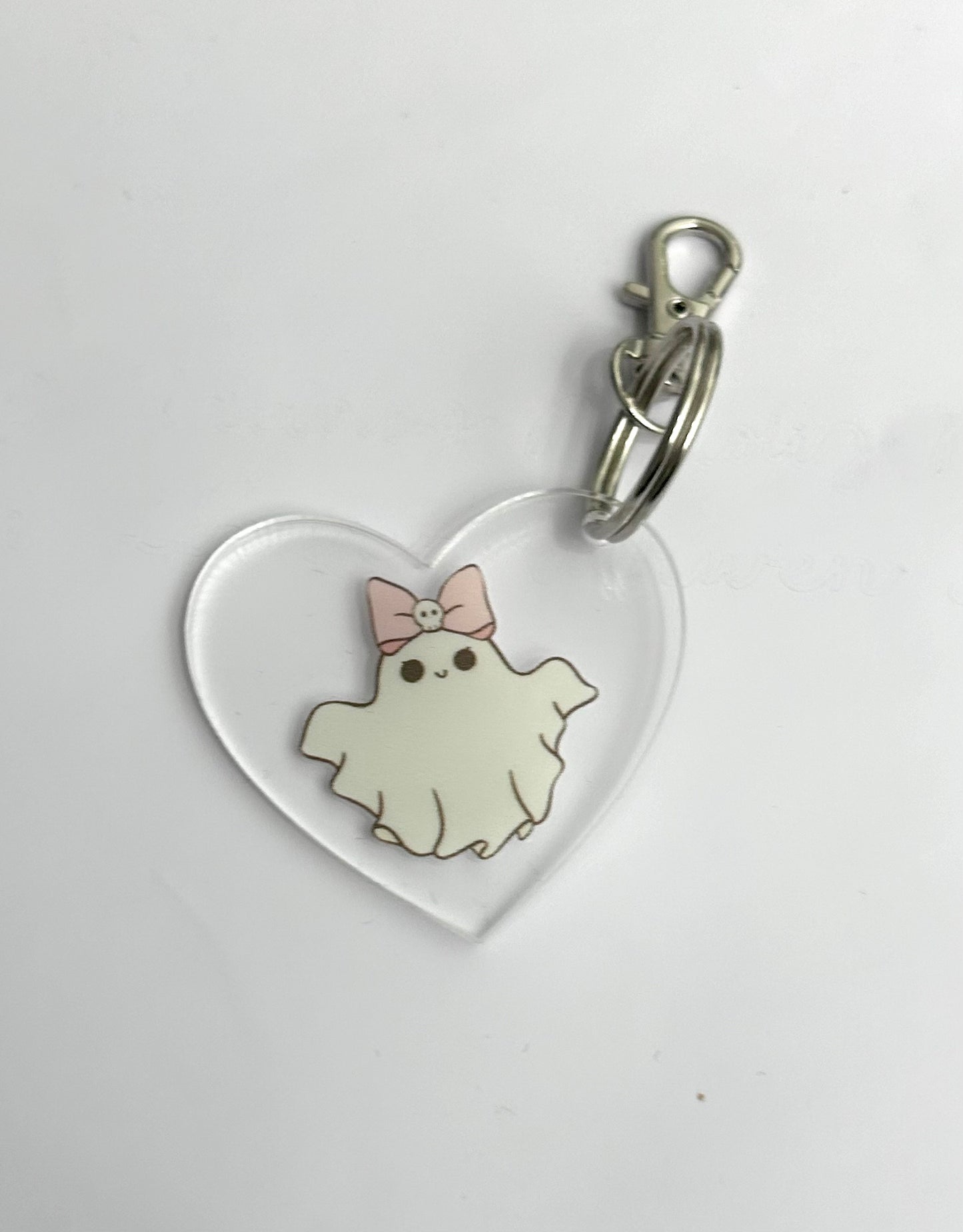 Cute Ghost Keyring