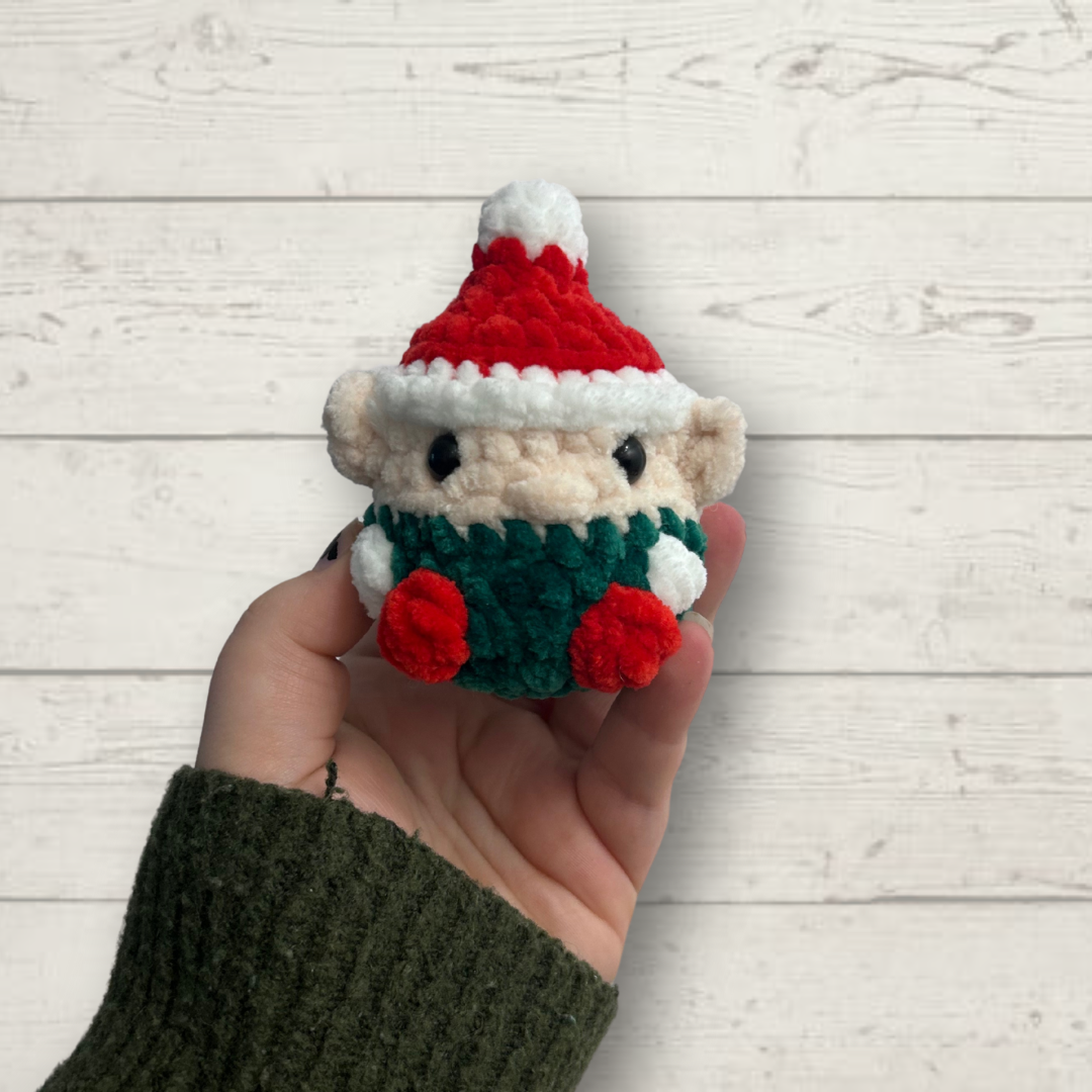 Christmas Elf Crochet Toy