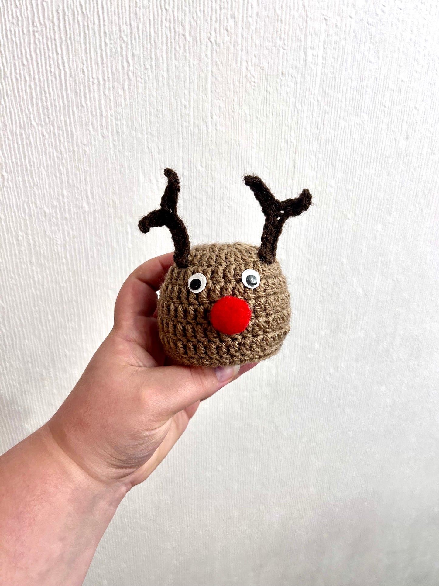 Personalised Reindeer Chocolate Orange Cover, Christmas