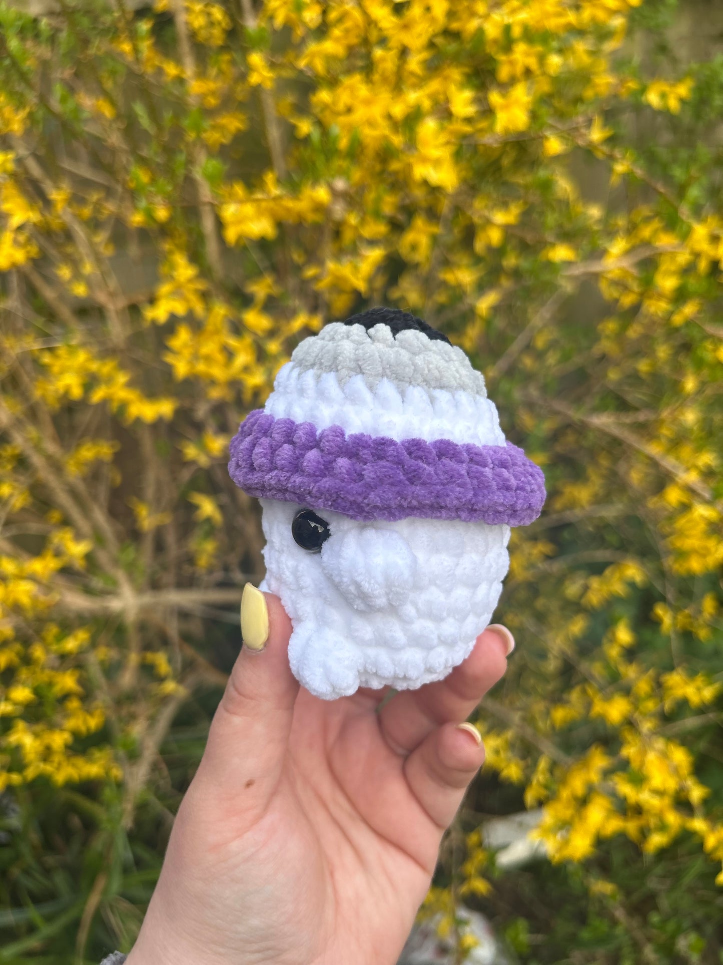 Asexual Crochet Mushroom Toy