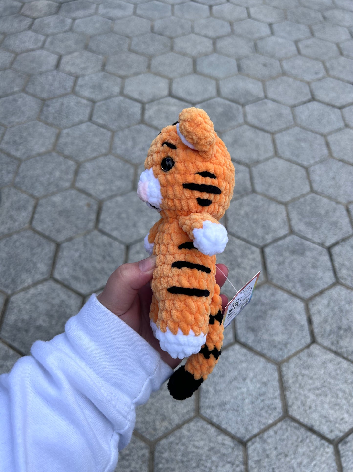 Tiger Crochet Toy