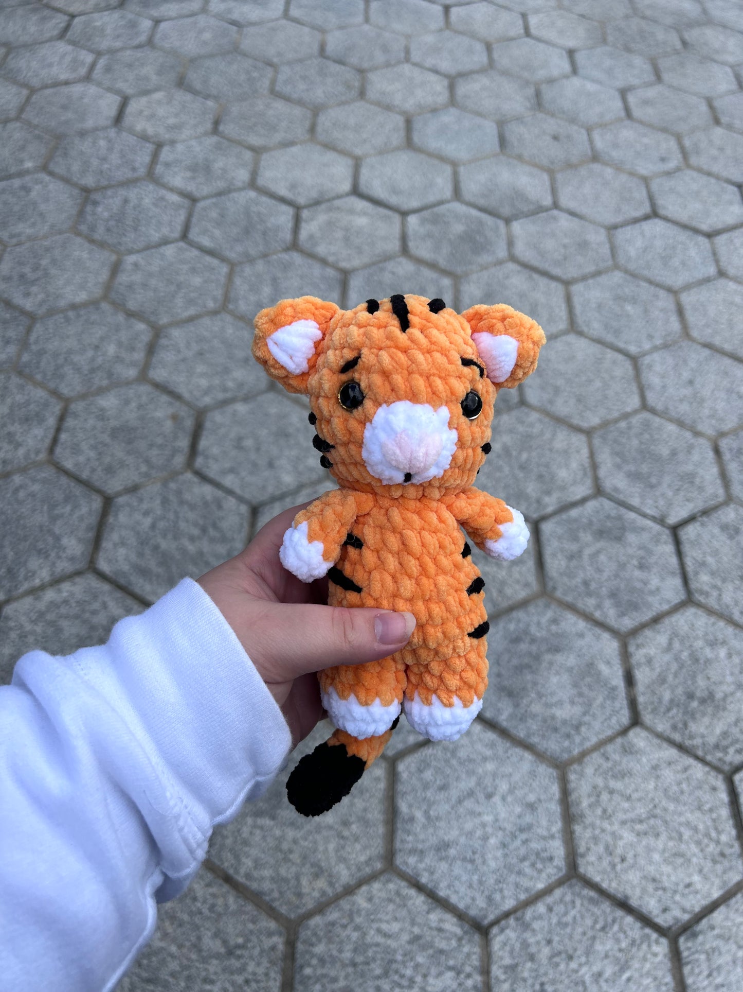 Tiger Crochet Toy