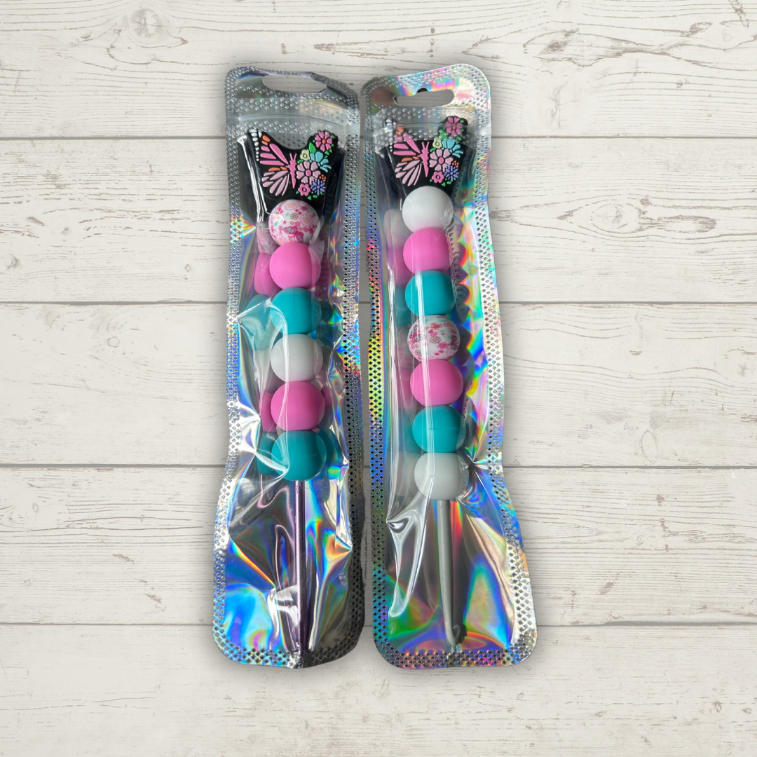 Handmade Butterfly Crochet Hook