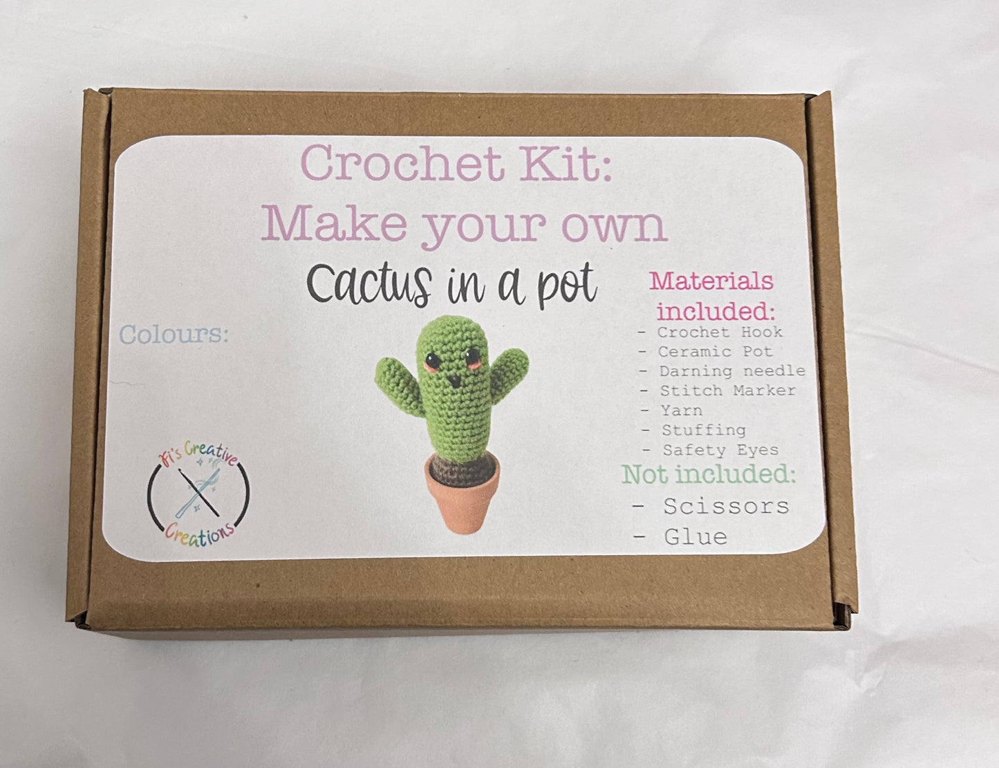 Cactus Crochet your own Kit