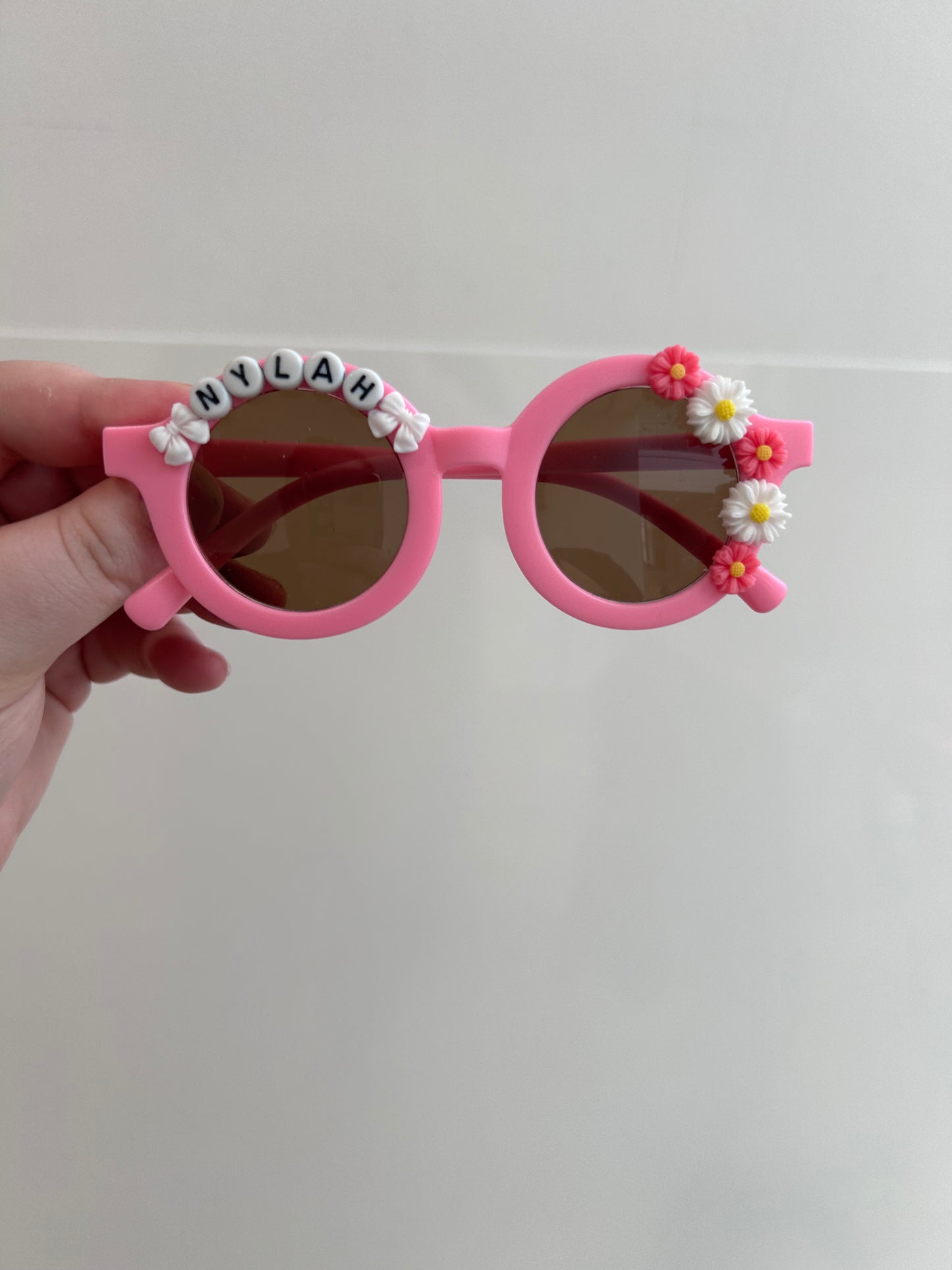 Child flower personalised Sunglasses