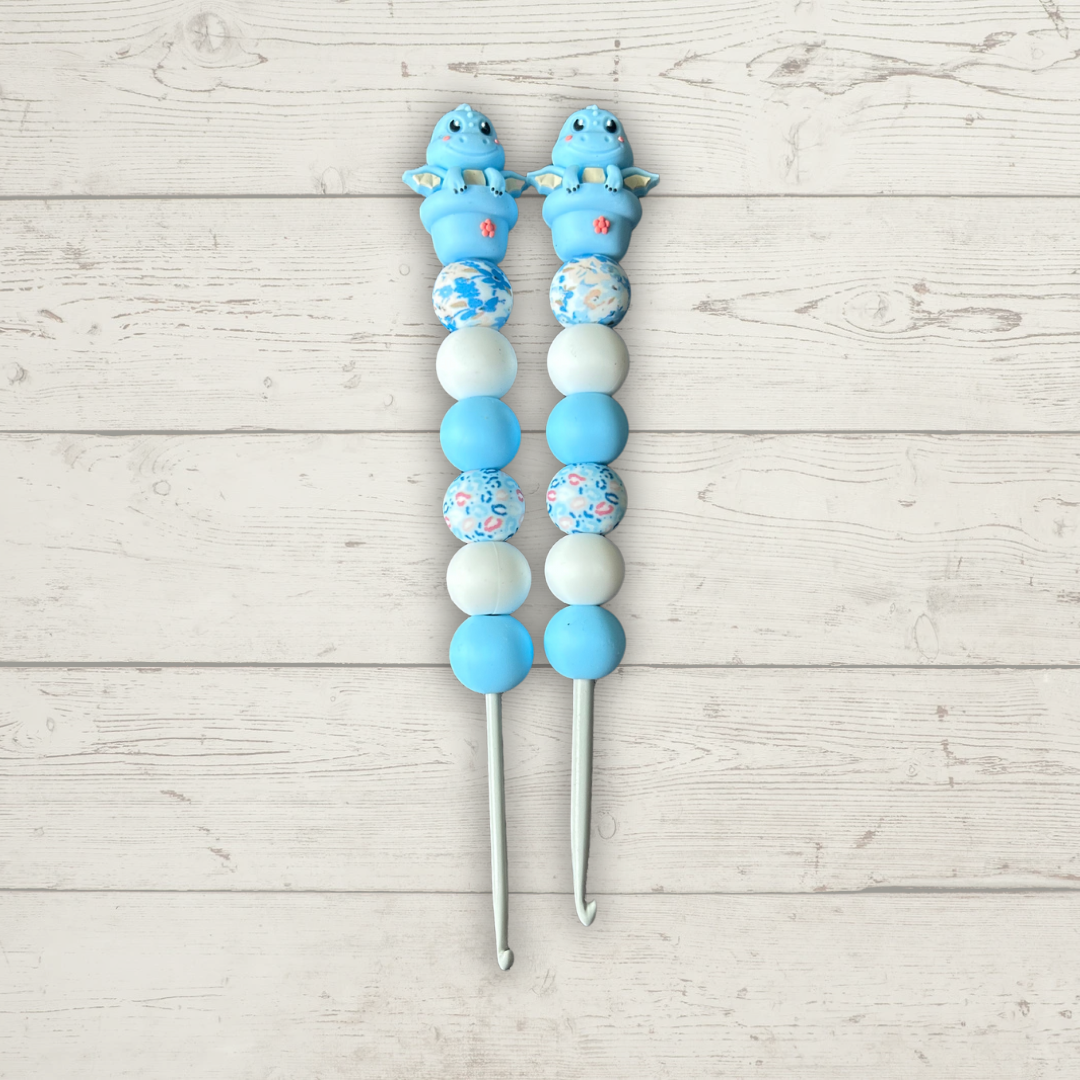 Handmade Dragon Crochet Hook