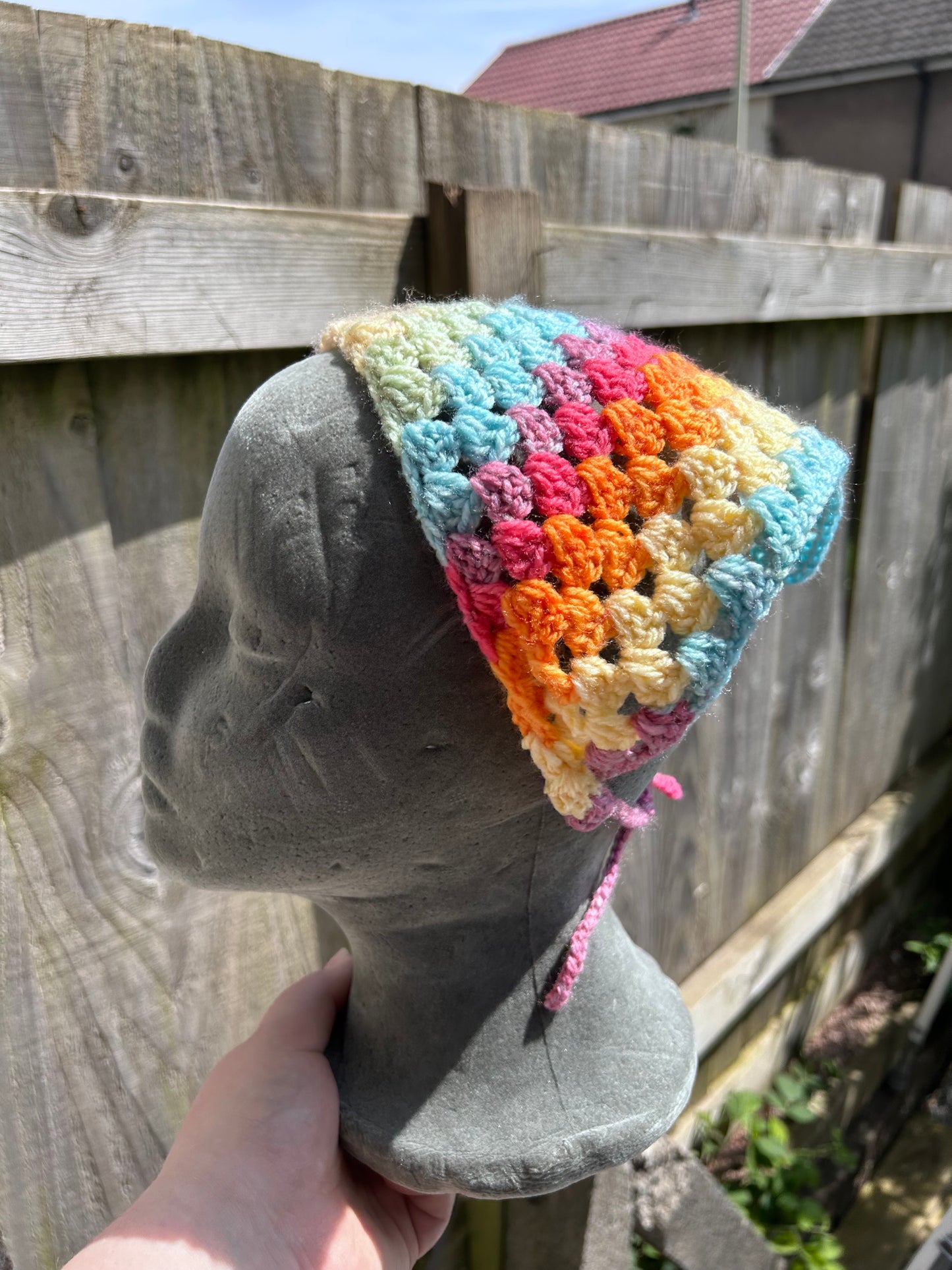 Autumn Vibes Crochet Bandana