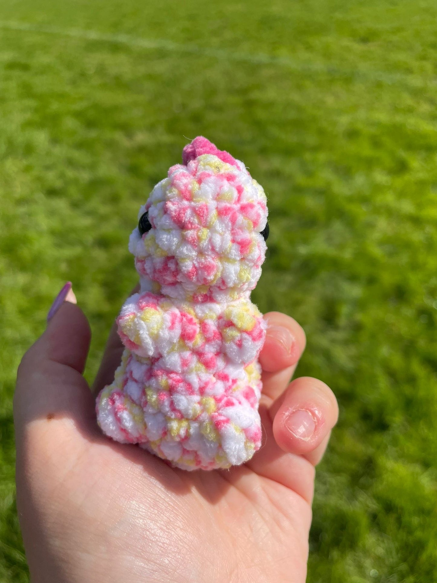 Mini T-Rex Crochet Toy