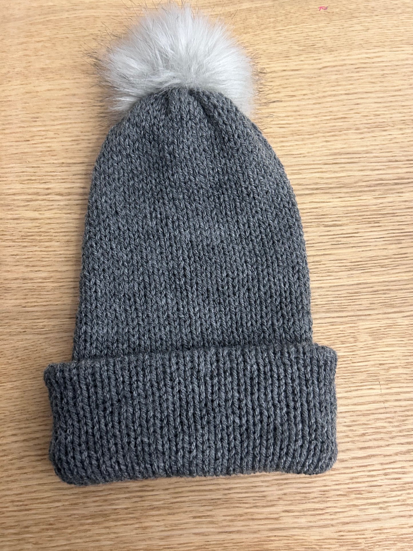 Grey Adult Hat