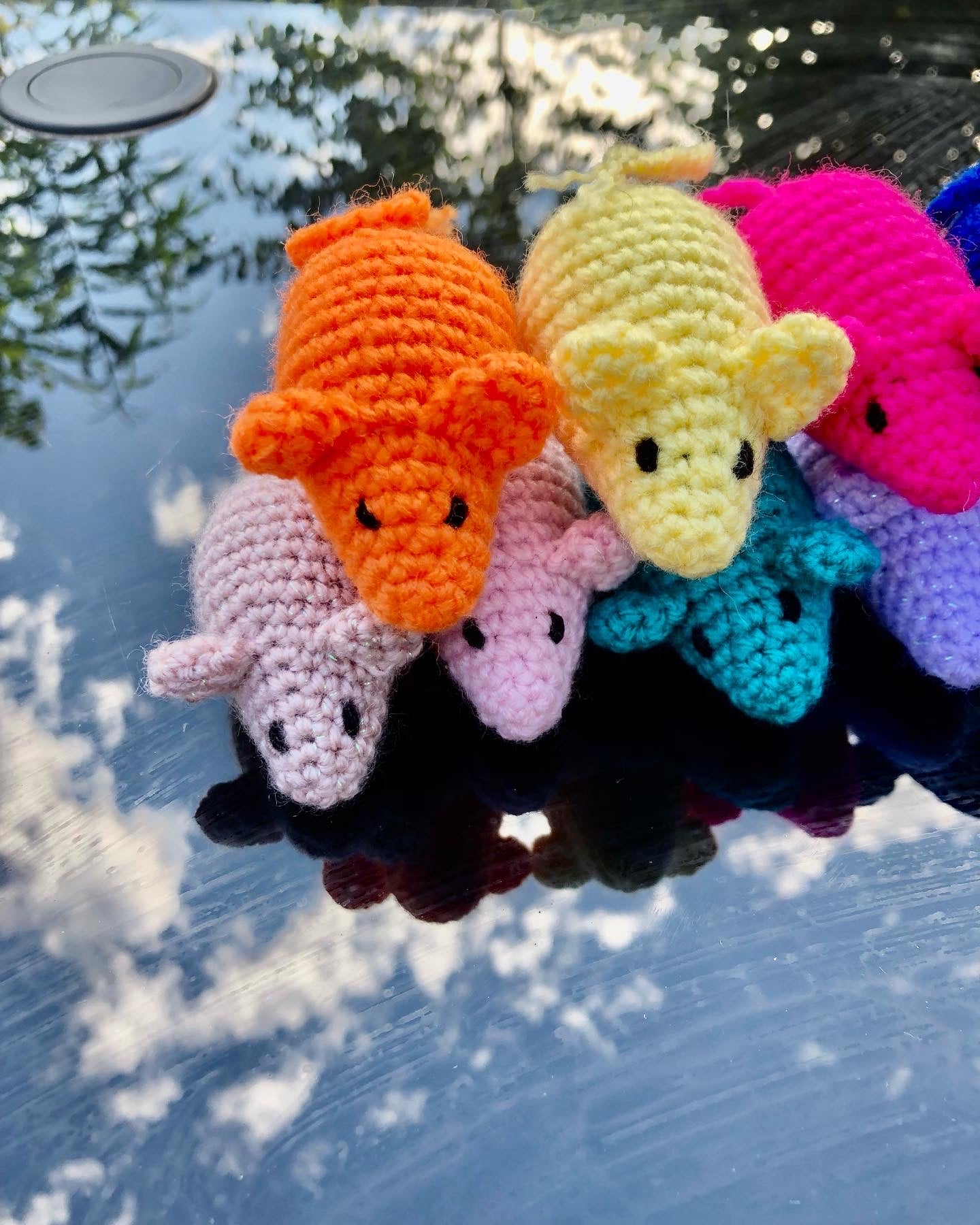 Crochet Catnip Mouse