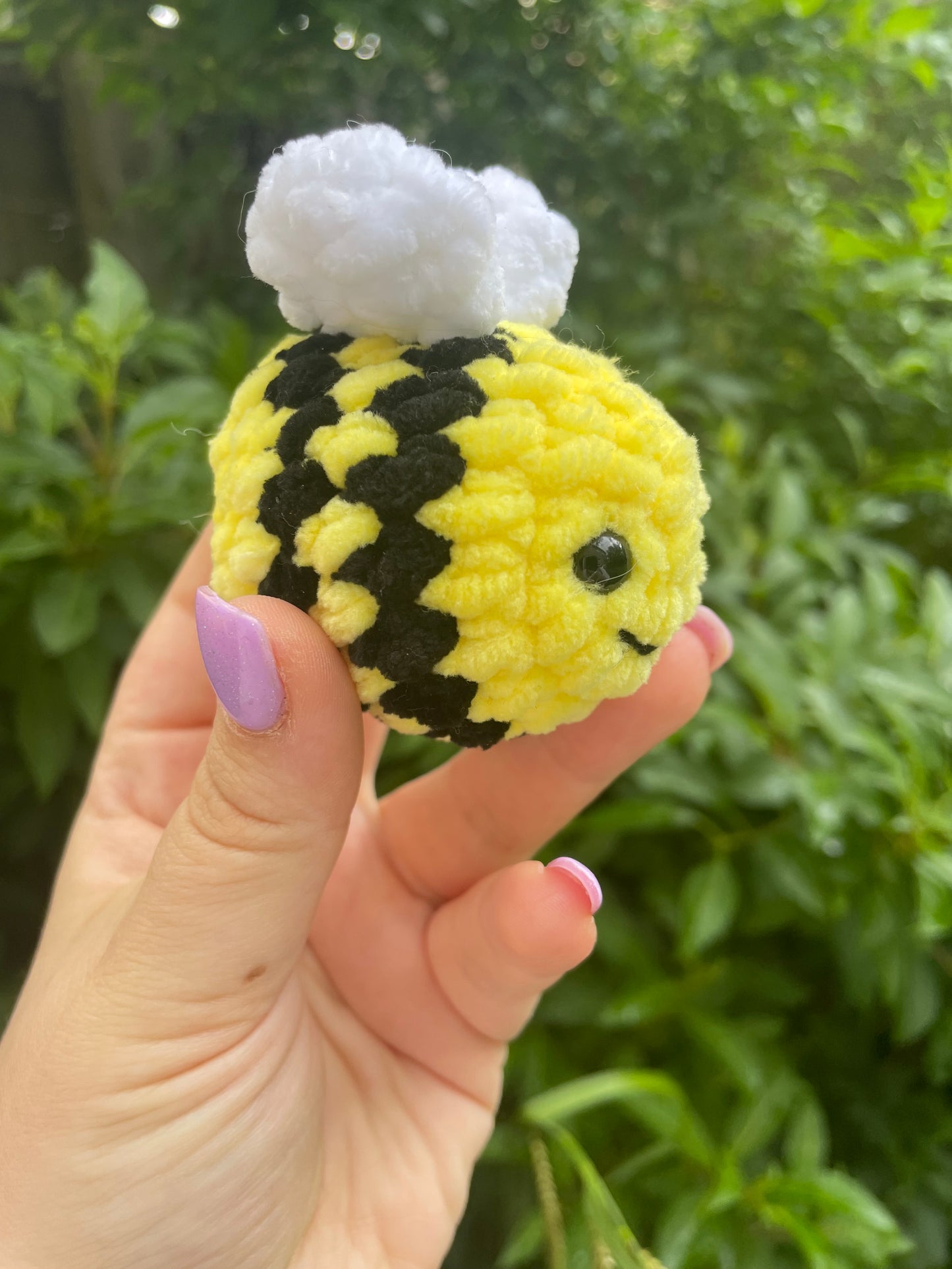 Mini Bee Crochet Toy