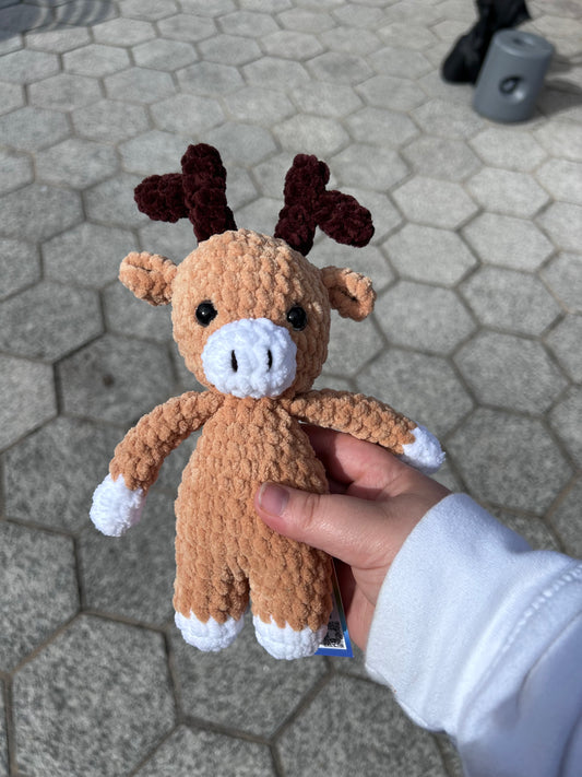 Reindeer Christmas Crochet Toy