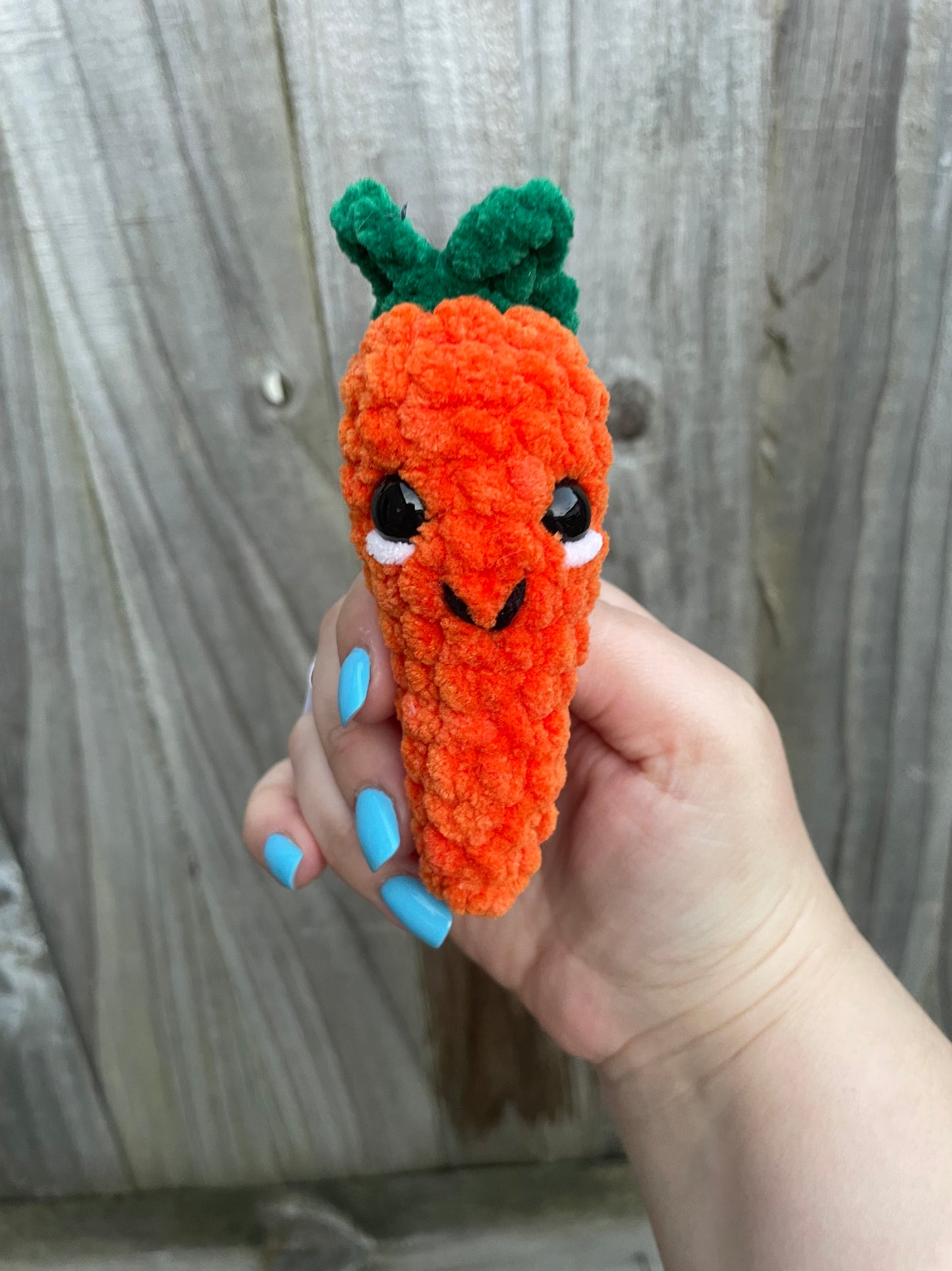 Crochet Carrot Toy