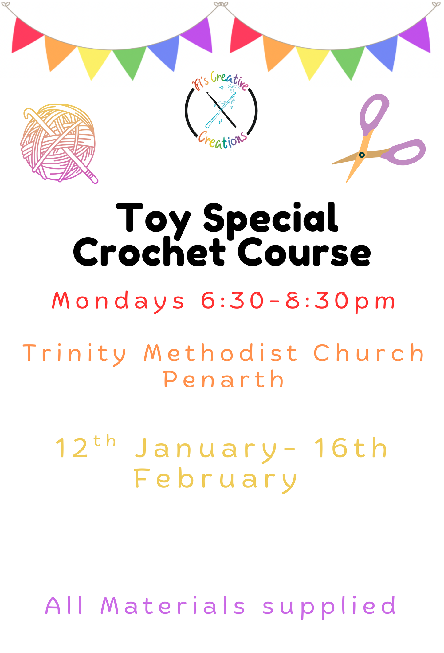 Toy Special Penarth Crochet Intermediate Workshop
