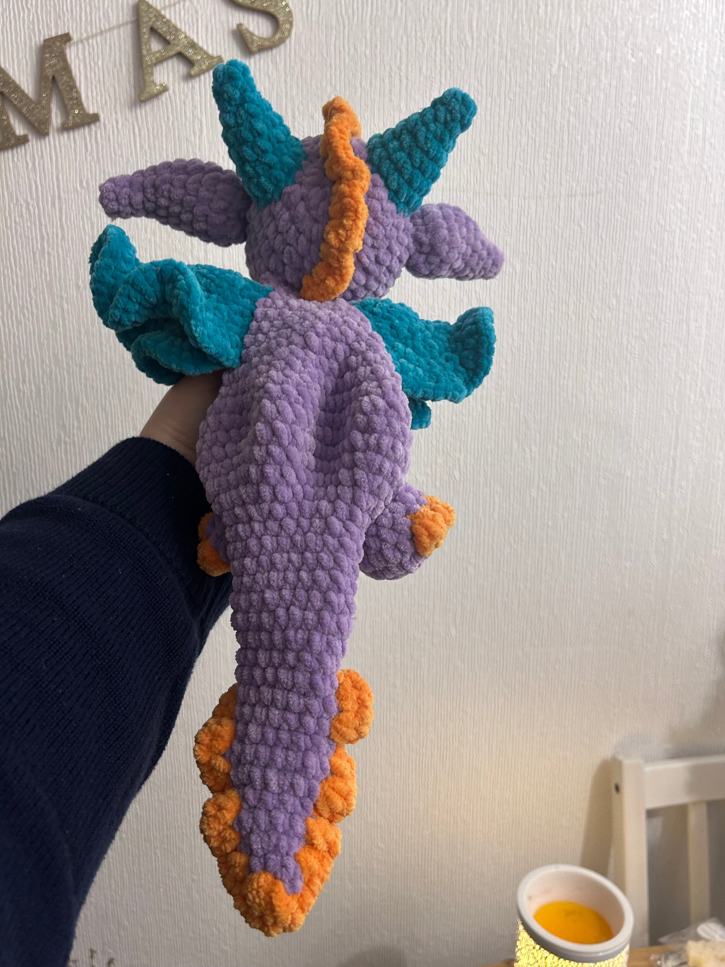 Crochet Dragon Snuggler