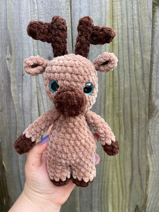 Reindeer Christmas Crochet Toy
