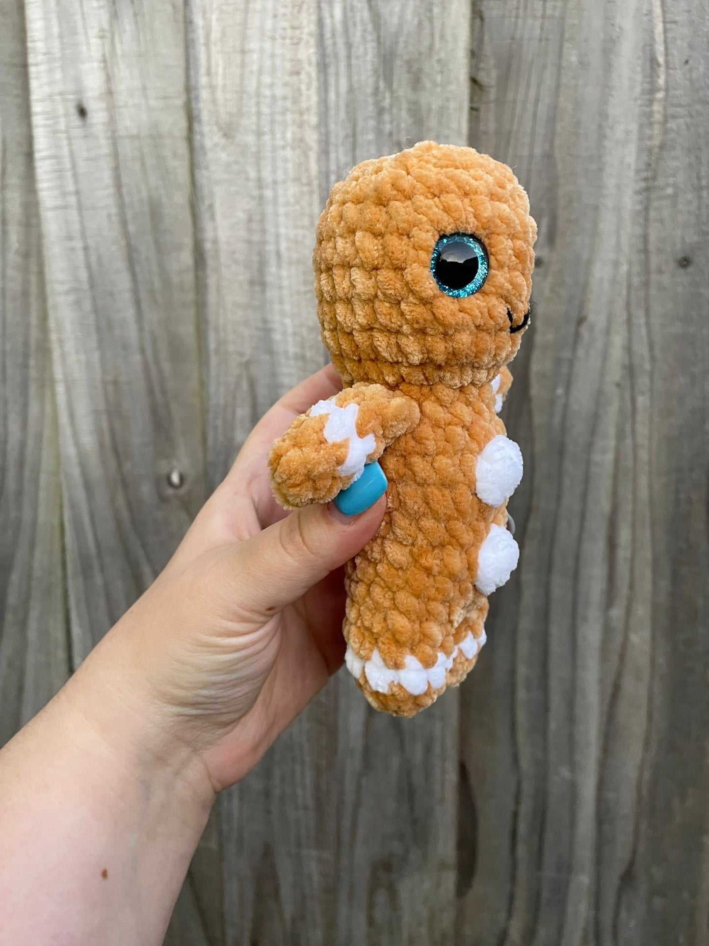 Christmas Gingerbread Man Crochet Toy