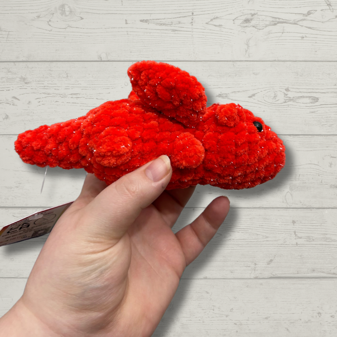 Welsh Red Dragon Crochet Toy