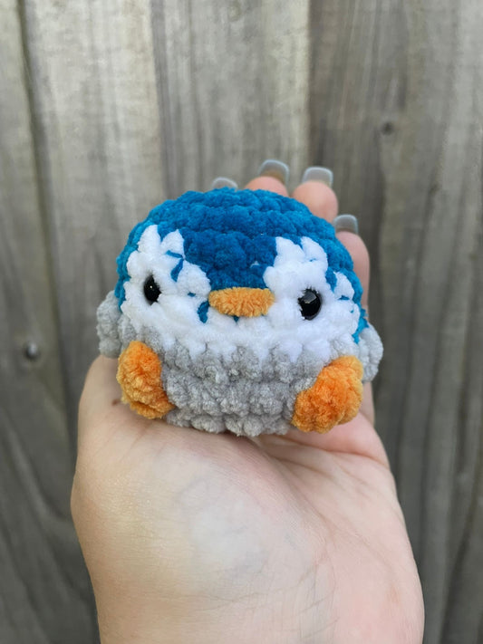 Mini Penguin Christmas Crochet Toy