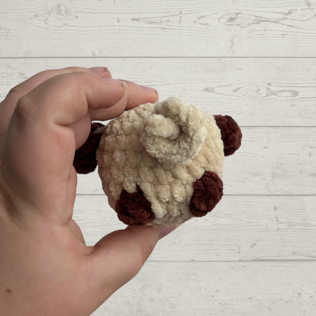 Pug Dog Crochet Toy