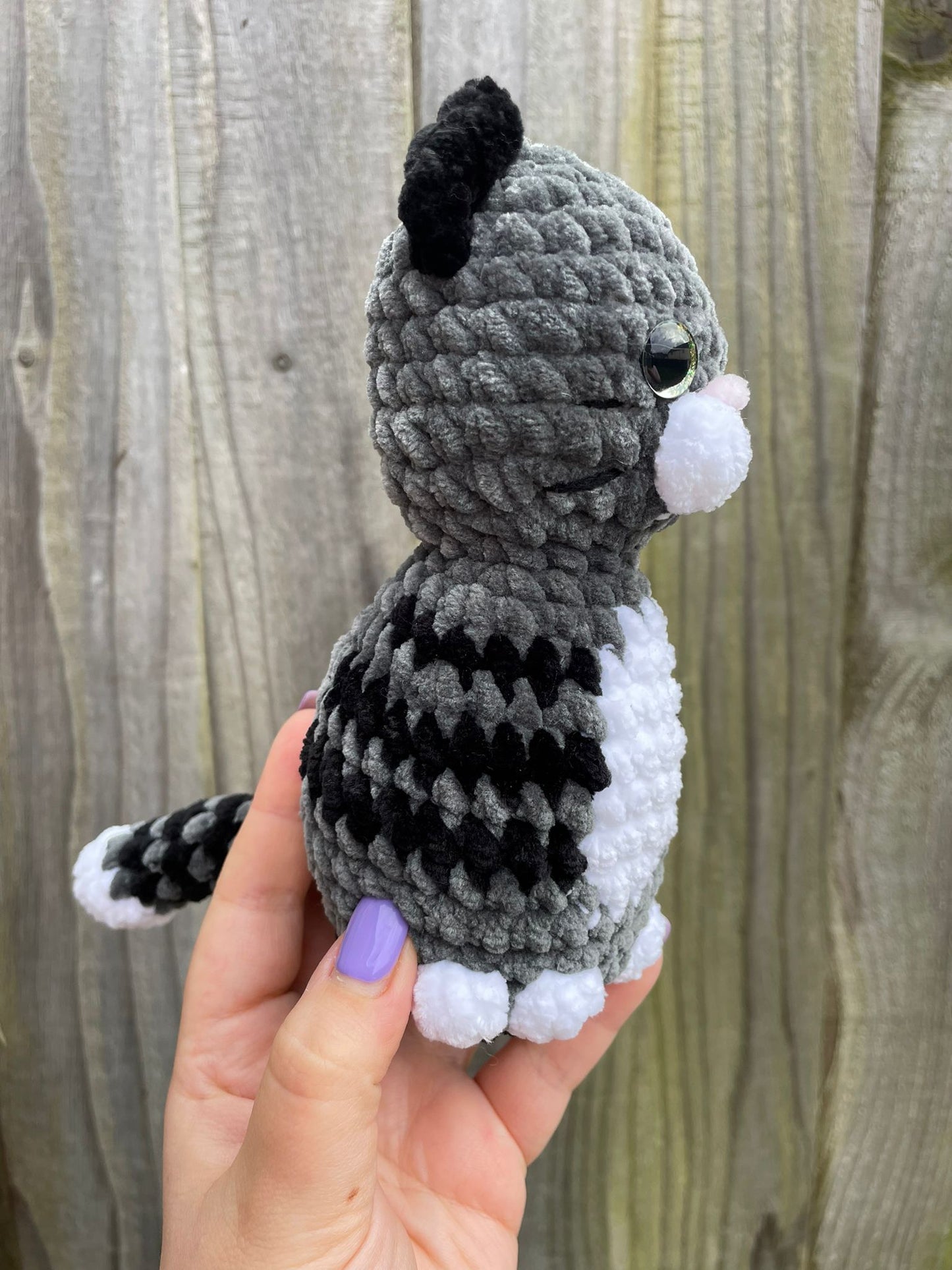 Tabby cat Crochet Toy