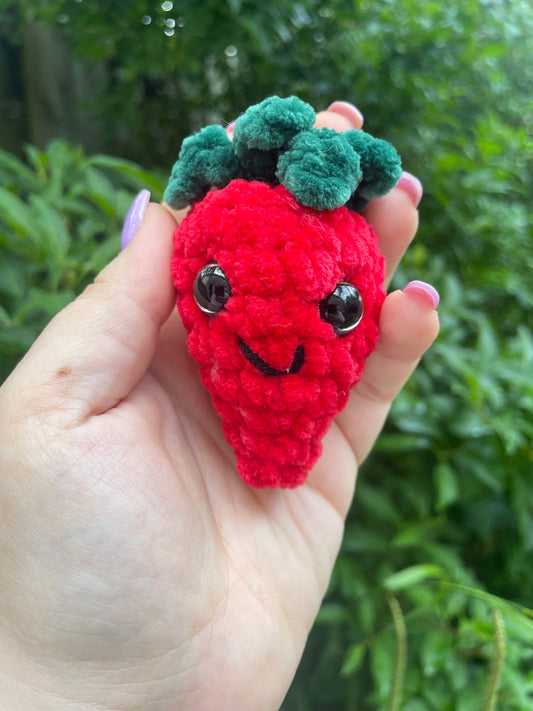 Strawberry Crochet Toy