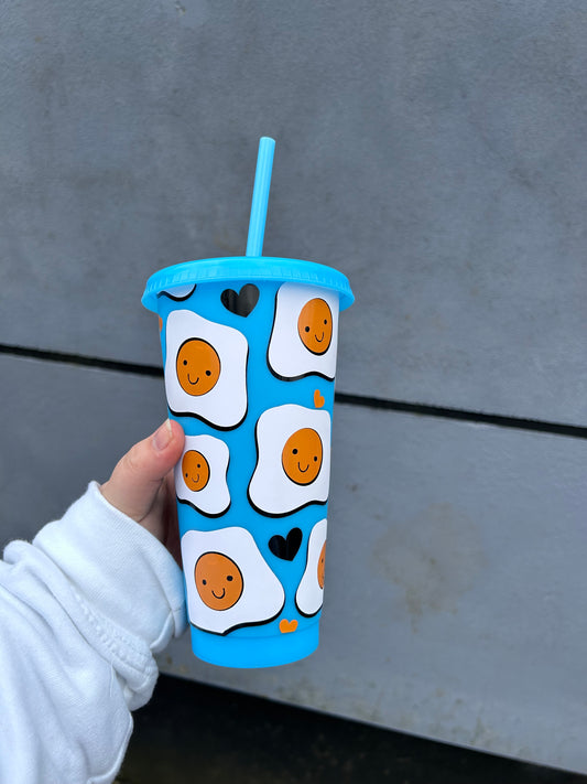 Fried Egg 24oz Cold Cup