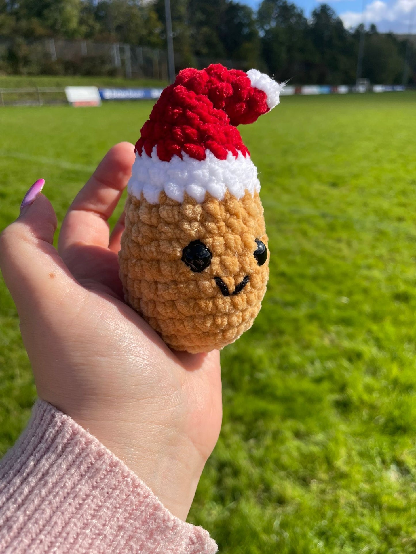 Christmas Potato Crochet Toy