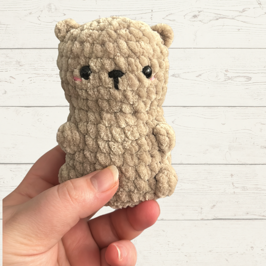 Mini Bear Crochet Toy