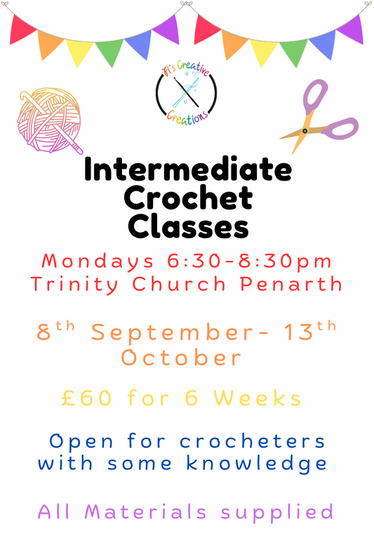 Plant based Crochet workshop - Penarth September Start