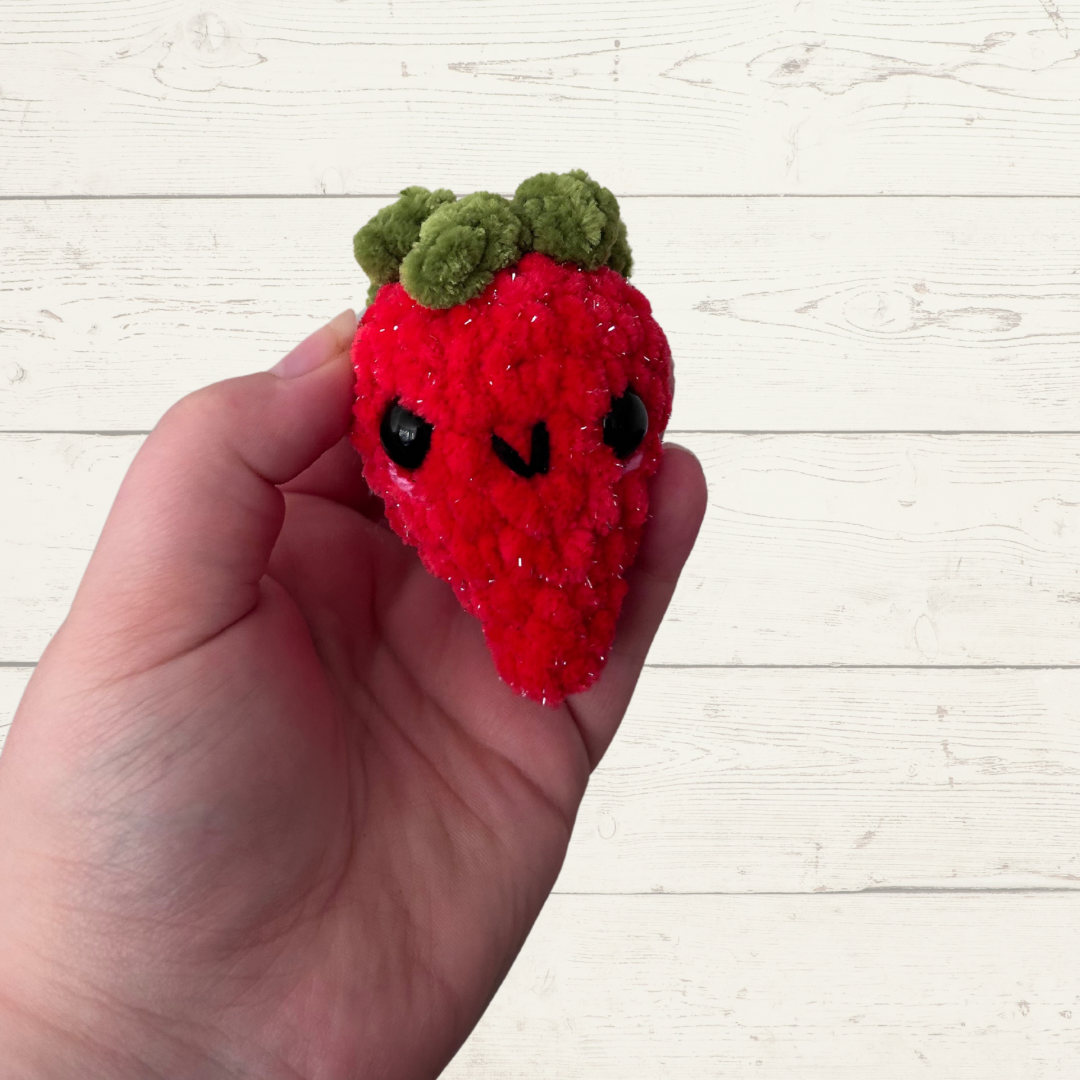 Strawberry Crochet Toy