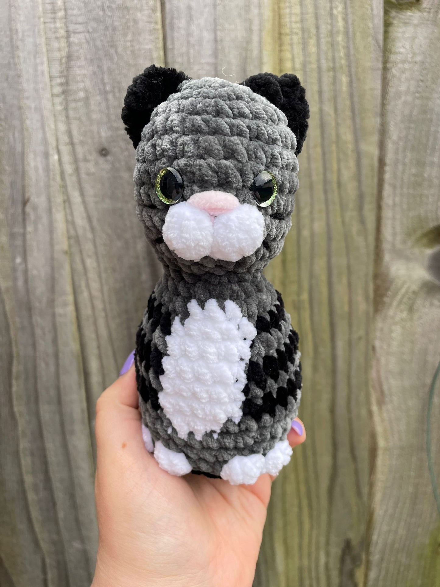 Tabby cat Crochet Toy