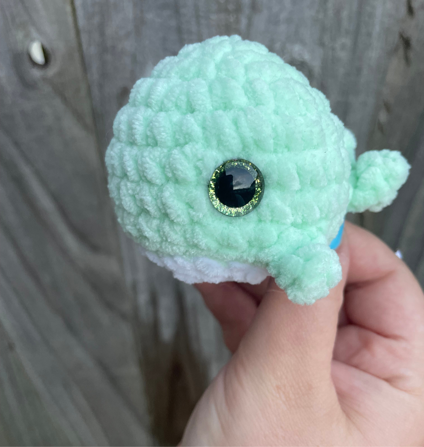 Mini Whale Crochet Toy
