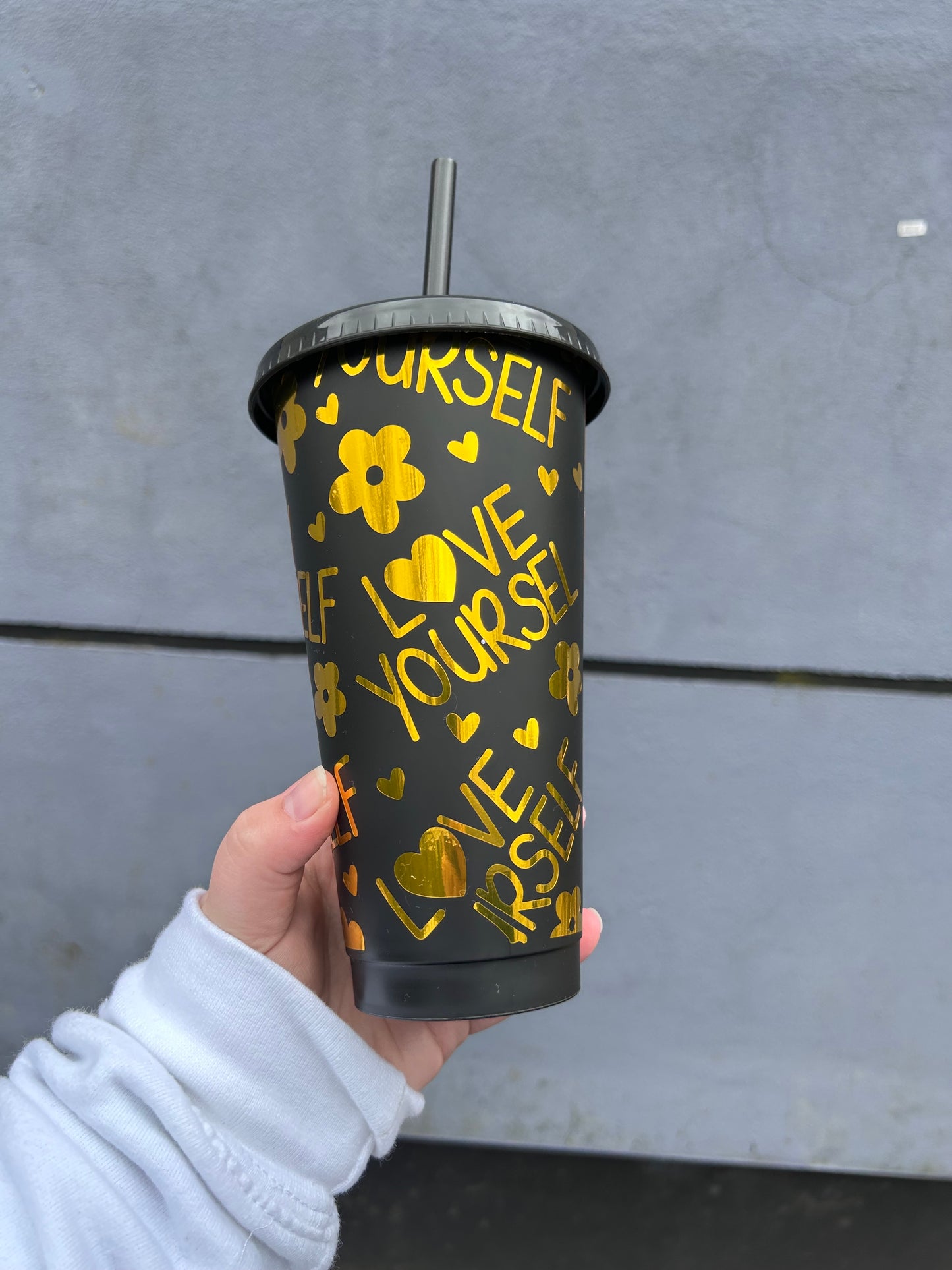 Love Yourself 24oz Cold Cup