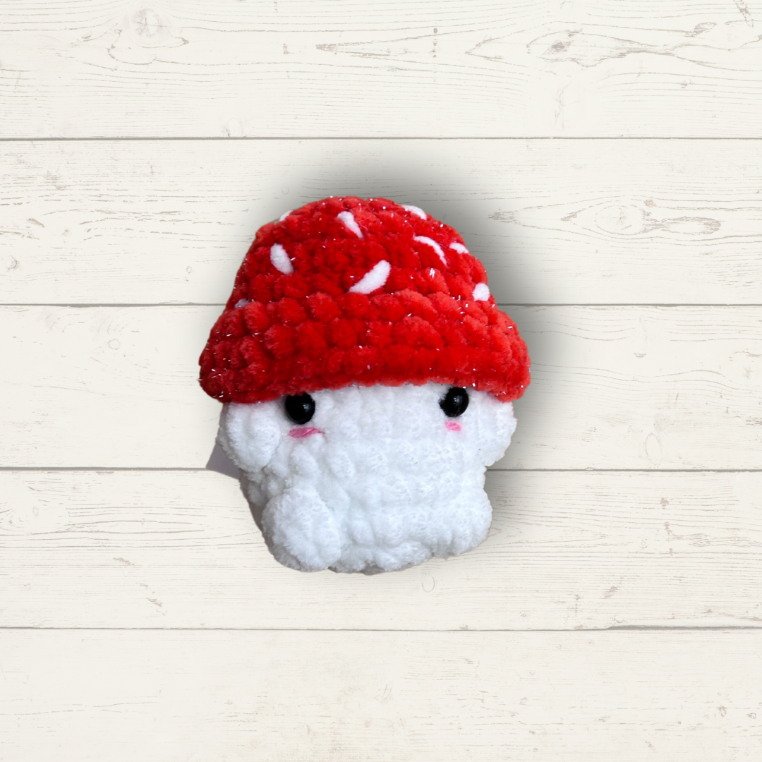 Big Mushroom Crochet Toy