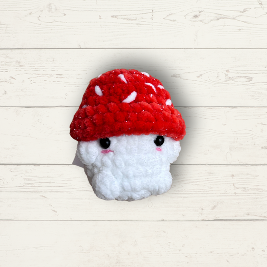 Big Mushroom Crochet Toy