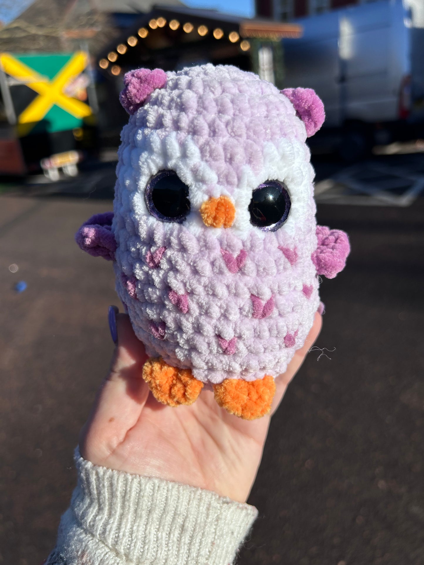 Owl Crochet Toy