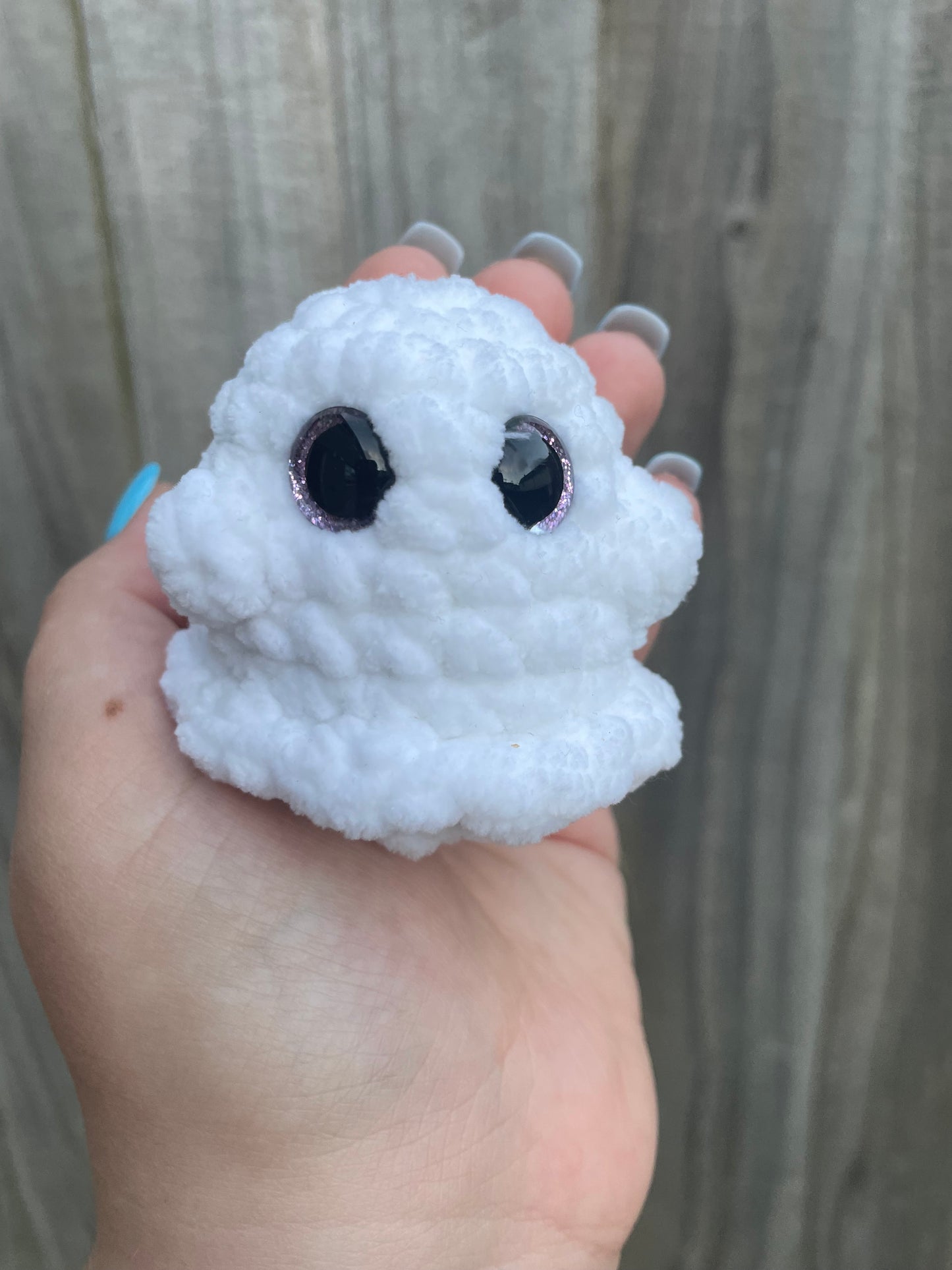 Ghost Crochet Toy