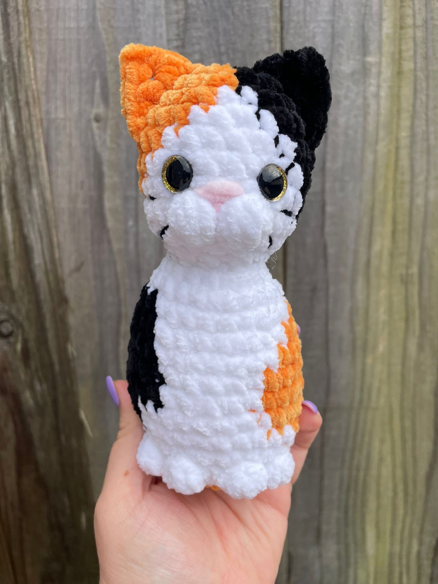 Calico Cat crochet Toy